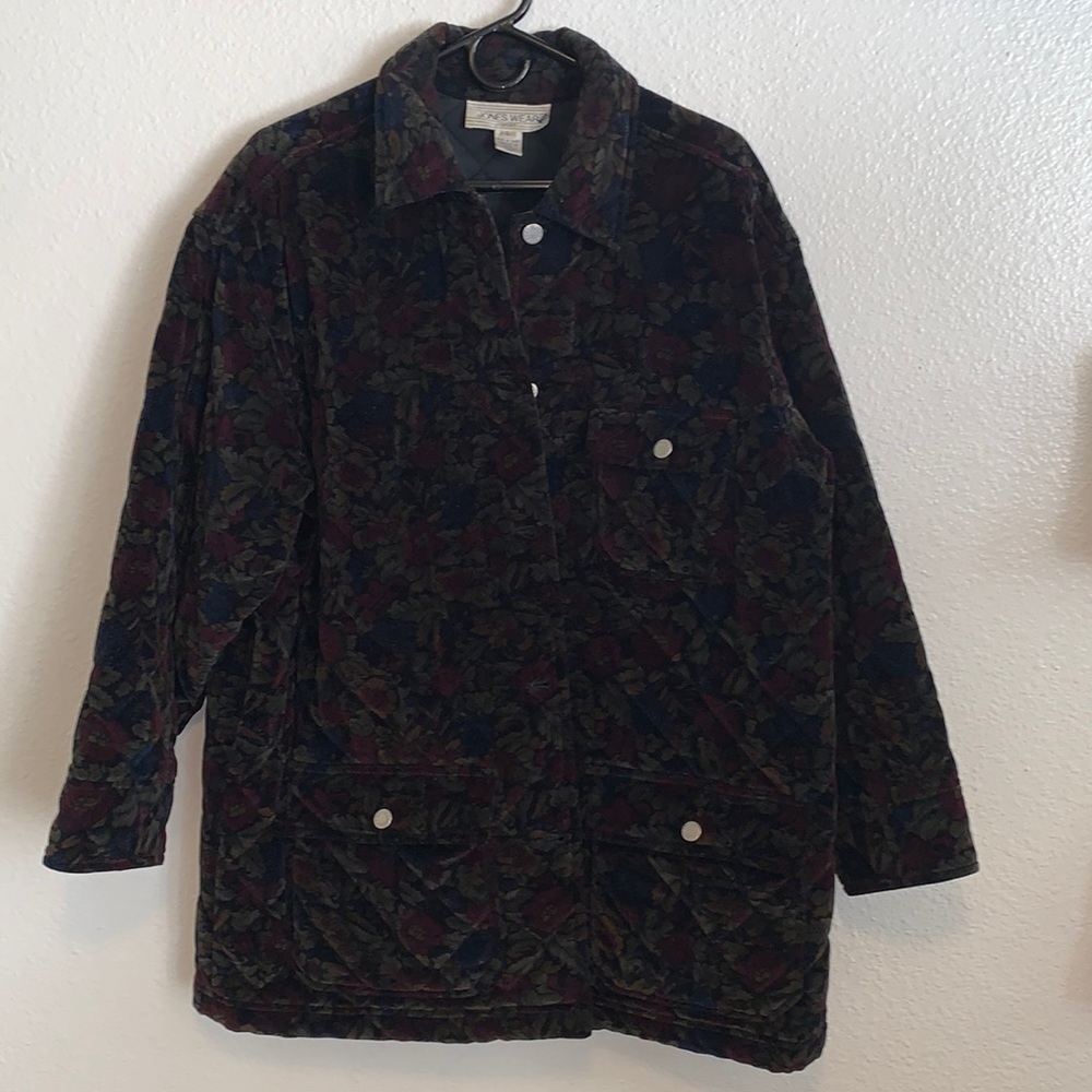 JONES WEAR SPORT FLORAL JACKET